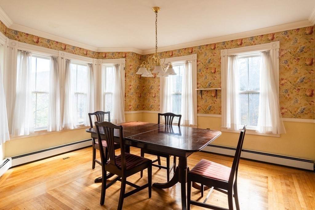 16 Hazelton Road Rowe, MA 01367 - Photo 14 of 33 a dining room with furniture and window