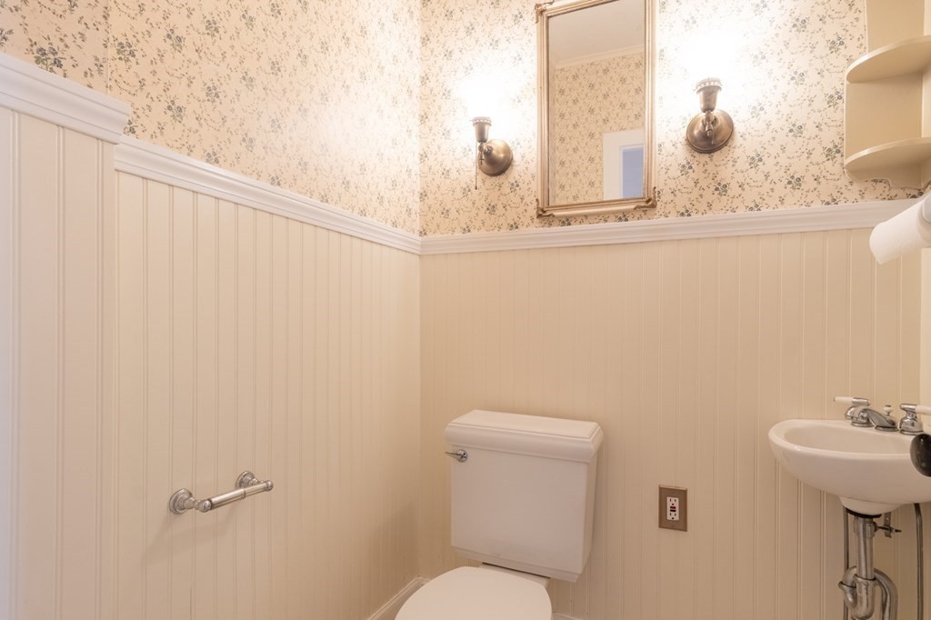 16 Hazelton Road Rowe, MA 01367 - Photo 20 of 33 a bathroom with a sink and mirror with toilet