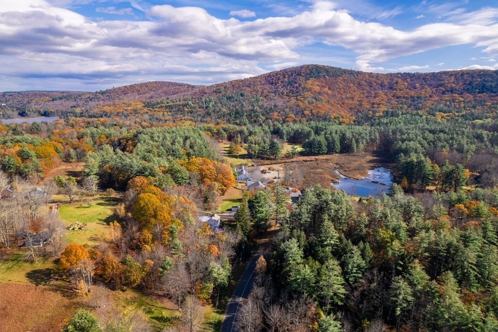 16 Hazelton Road Rowe, MA 01367 - Photo 9 of 33 a view of a city with mountains in the background