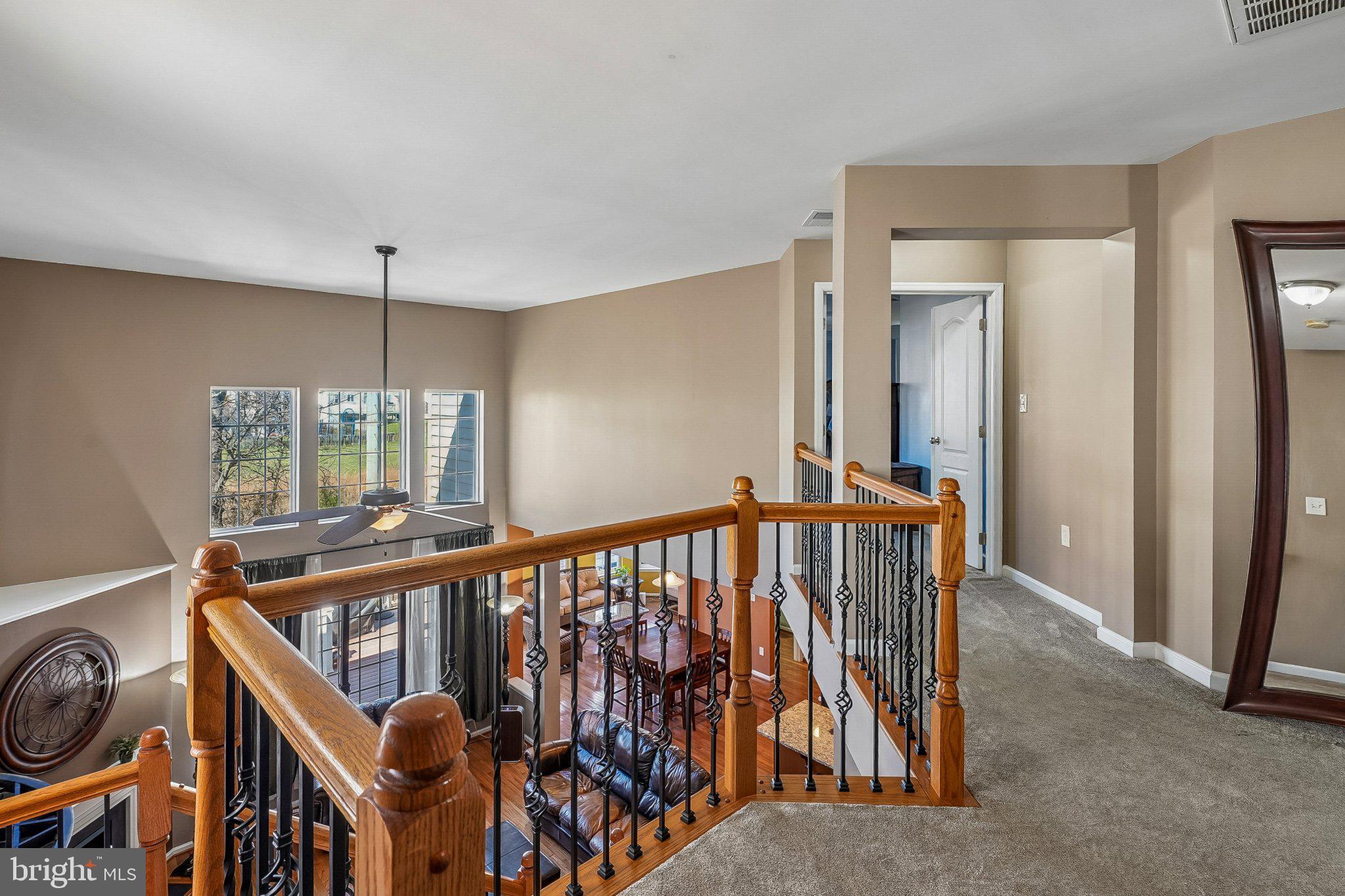 8716 Raleigh Mews Gainesville, VA 20155 - Photo 20 of 37 Bright and inviting upper landing space.