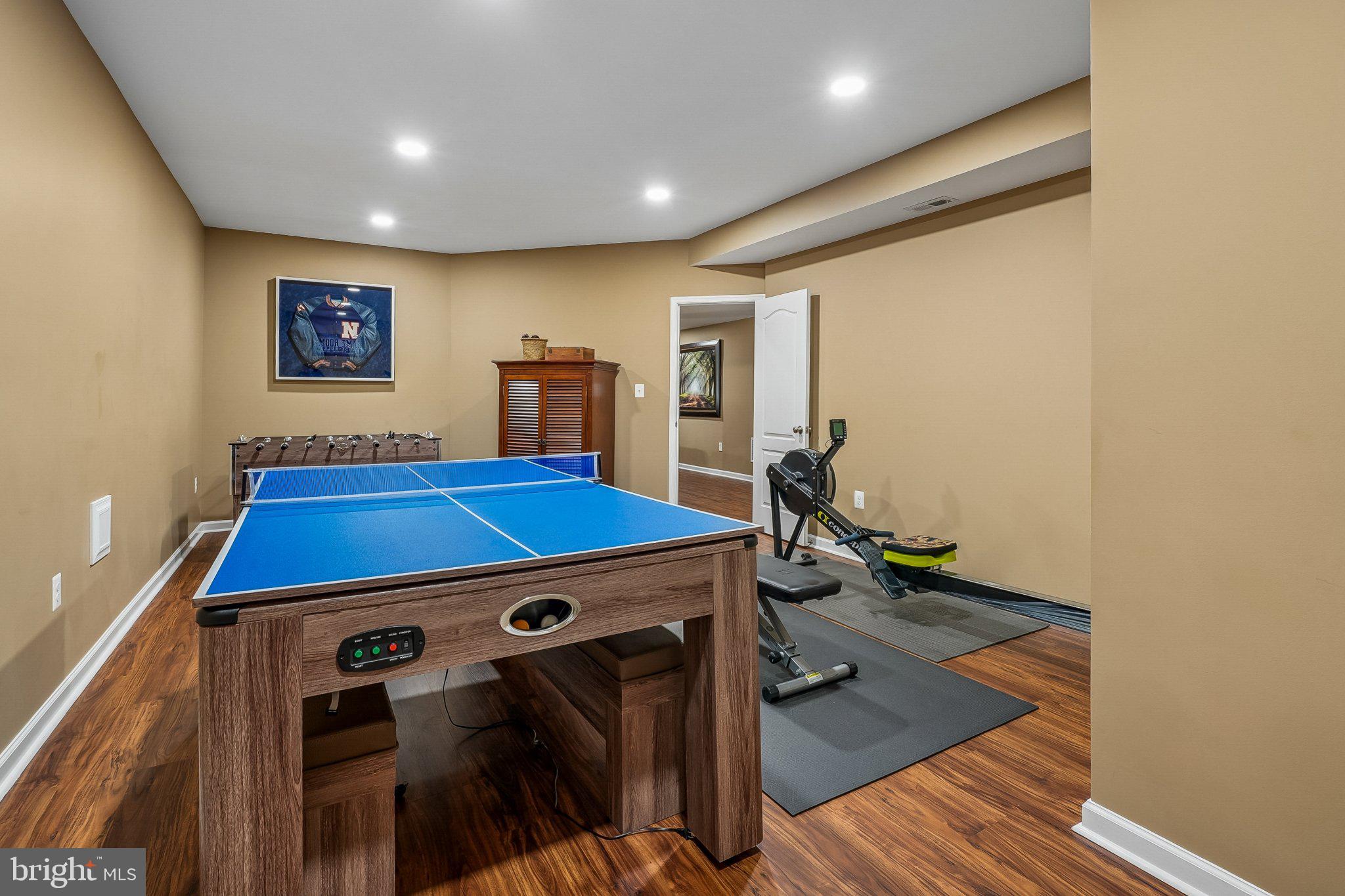8716 Raleigh Mews Gainesville, VA 20155 - Photo 33 of 37 Recreation room with vibrant energy.
