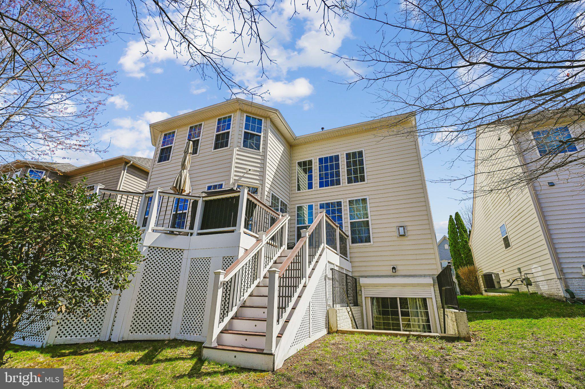 8716 Raleigh Mews Gainesville, VA 20155 - Photo 37 of 37 Charming home with inviting deck space.