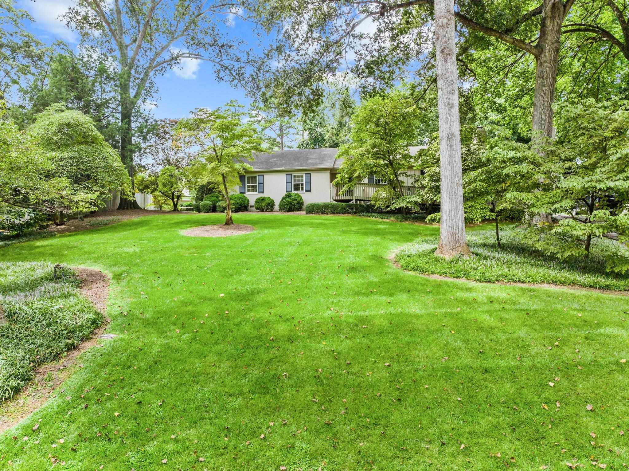 3207 Landor Road Raleigh, NC 27609 - Photo 6 of 22 Ample Lawn space