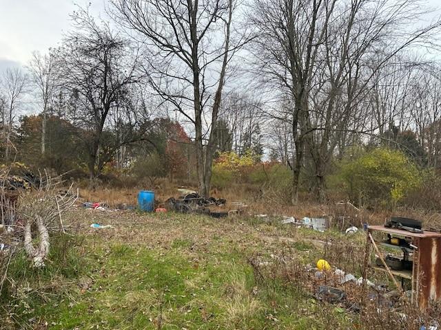 244 Hilltop Acres Road Slippery Rock, PA 16057 - Photo 12 of 12 a backyard of a house with table and chairs