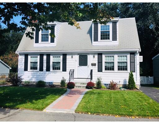 52 Meadowbrook Road Brookline, MA 02467 - Photo 1 of 20 front view of house with a yard