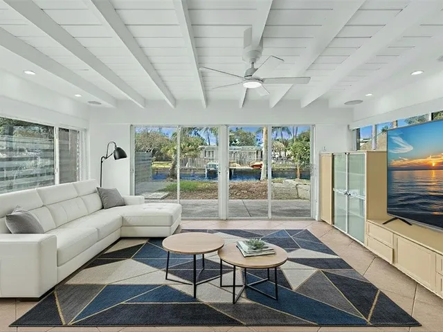 a city view with tall buildings