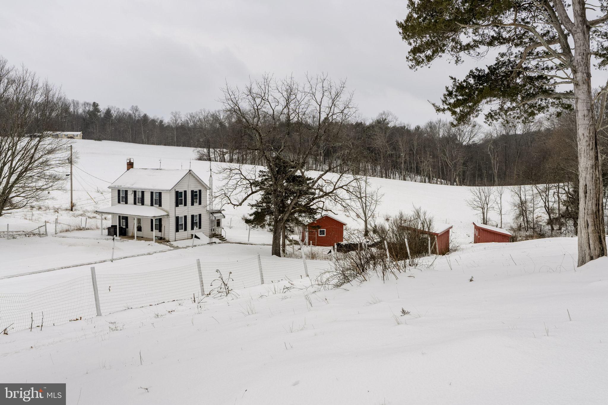 22314 Miller Road Shade Gap, PA 17255 - Photo 14 of 73 a view of a town with snow on the road