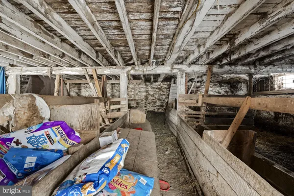 a open area with a window