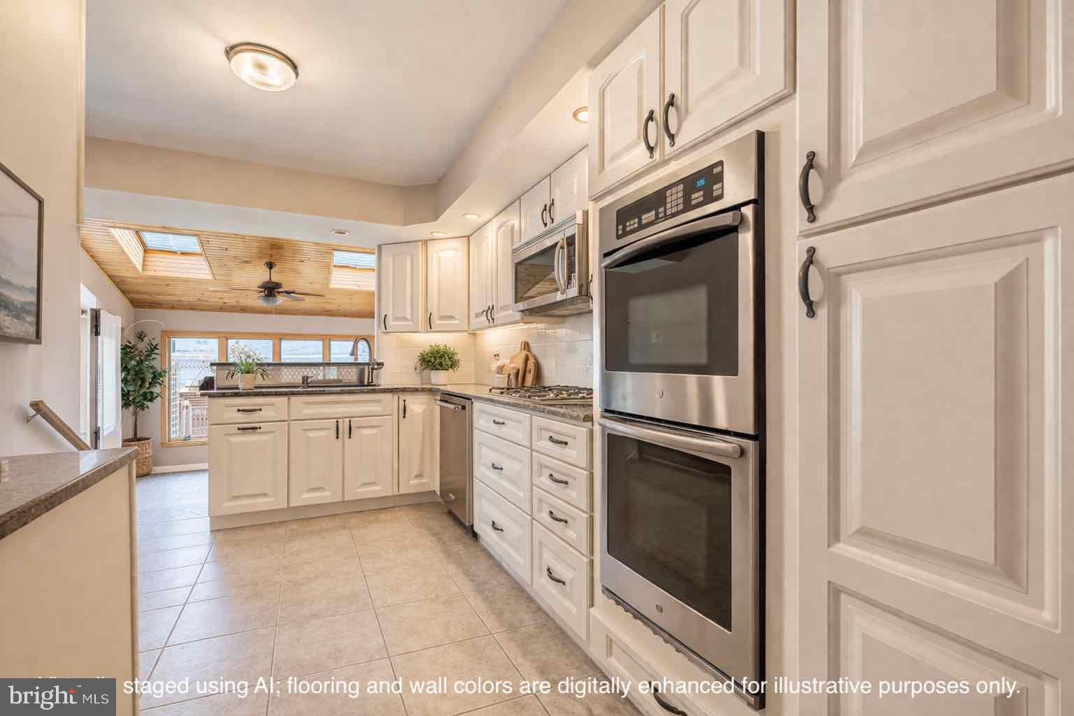 159 Forrest Avenue Southampton, PA 18966 - Photo 8 of 48 a kitchen with white cabinets and appliances