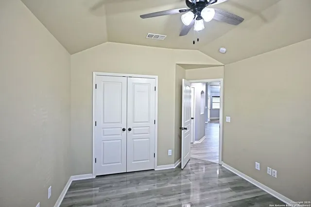 wooden floor in an empty room
