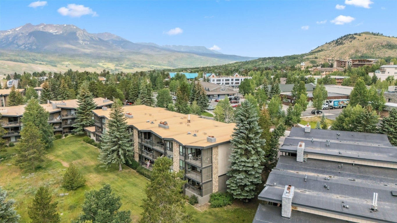 160 La Bonte Street, Unit 306 Dillon, CO 80435 - Photo 38 of 47 a view of a terrace with skyline