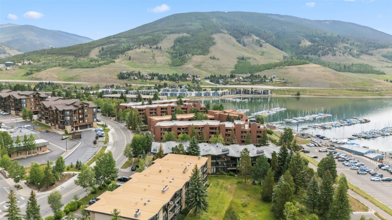 160 La Bonte Street, Unit 306 Dillon, CO 80435 - Photo 43 of 47 a view of a lake with a mountain