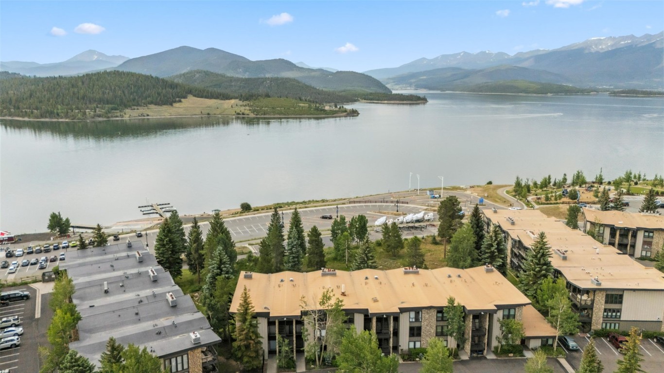 160 La Bonte Street, Unit 306 Dillon, CO 80435 - Photo 45 of 47 a view of a lake with a mountain