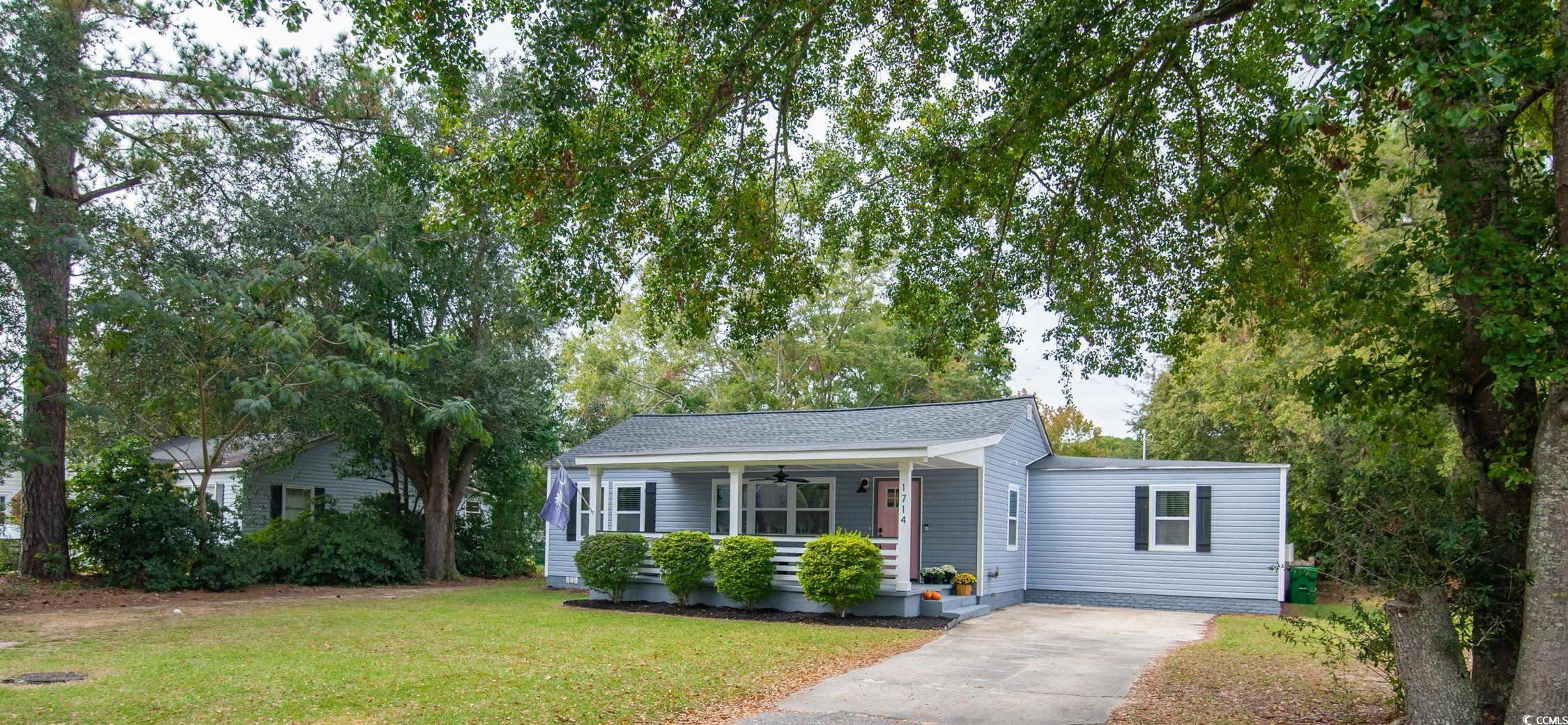 1714 Oak Street Georgetown, SC 29440 - Photo 28 of 40 Single story home featuring covered porch, ceiling