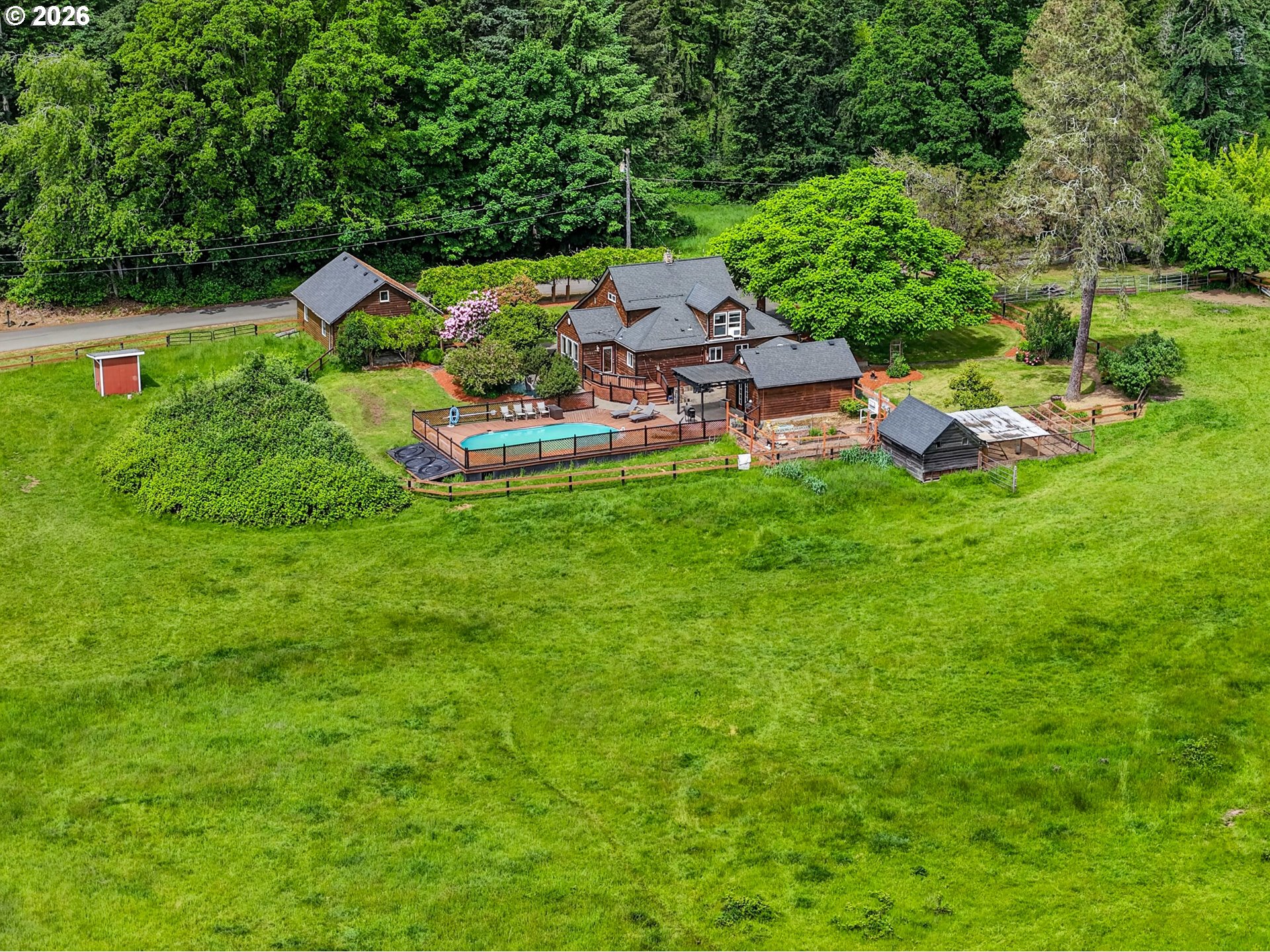 20556 South May Road Oregon City, OR 97045 - Photo 46 of 48 Drone View/UAV