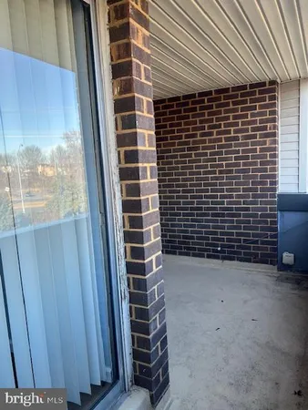 a view of wooden door