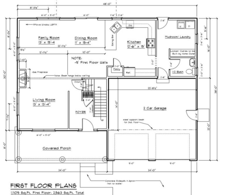 56056 Truman Drive Three Rivers, MI 49093 - Photo 61 of 63 Truman Floor Plans 1st Floor