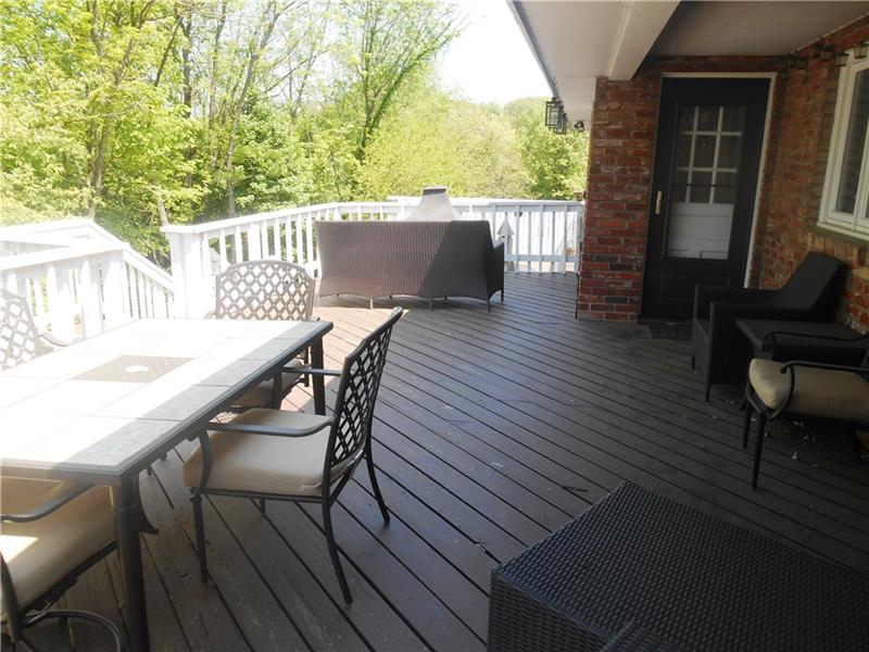505 Harrogate Road Pittsburgh, PA 15241 - Photo 23 of 23 This deck is very large and even has a covered portion!