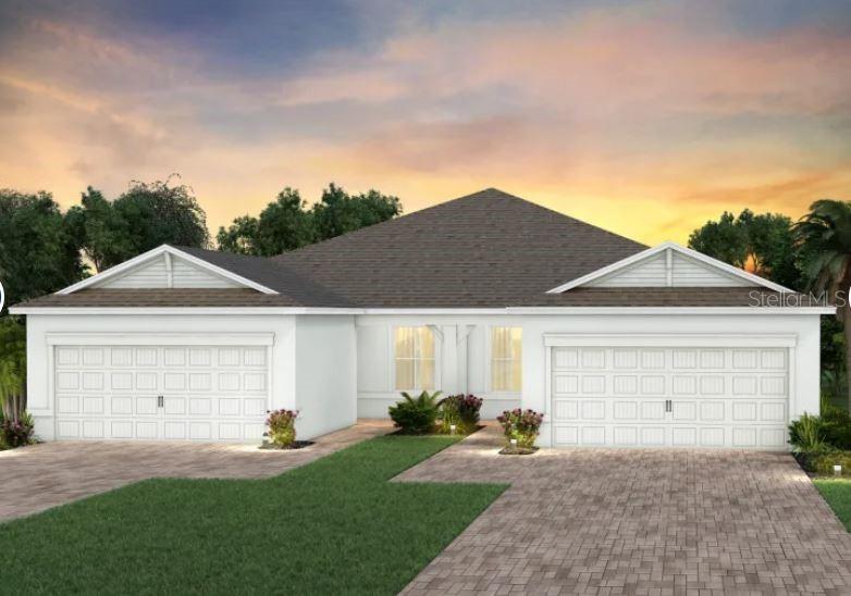 Coastal CO2A Exterior Design. Artistic rendering for this new construction home. Pictures are for illustrative purposes only. Elevations, colors and options may vary. 