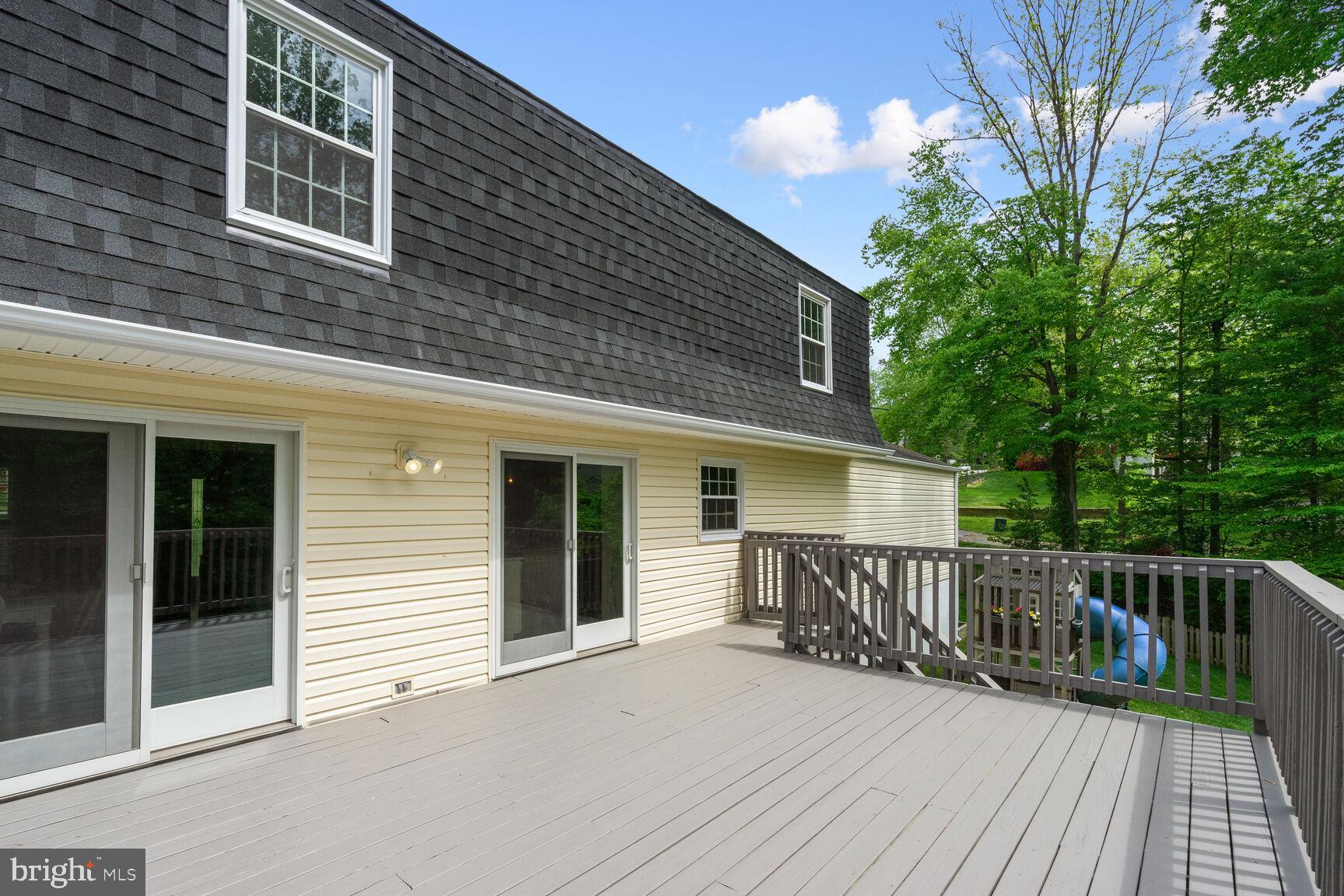 7586 Vogels Way Springfield, VA 22153 - Photo 41 of 42 Large deck