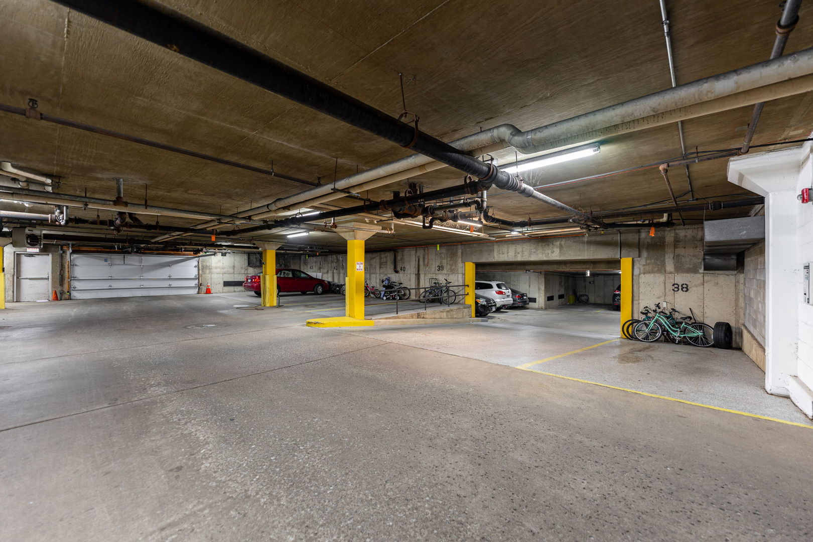 701 Forum Square, Unit 101 Glenview, IL 60025 - Photo 29 of 42 a view of a car garage