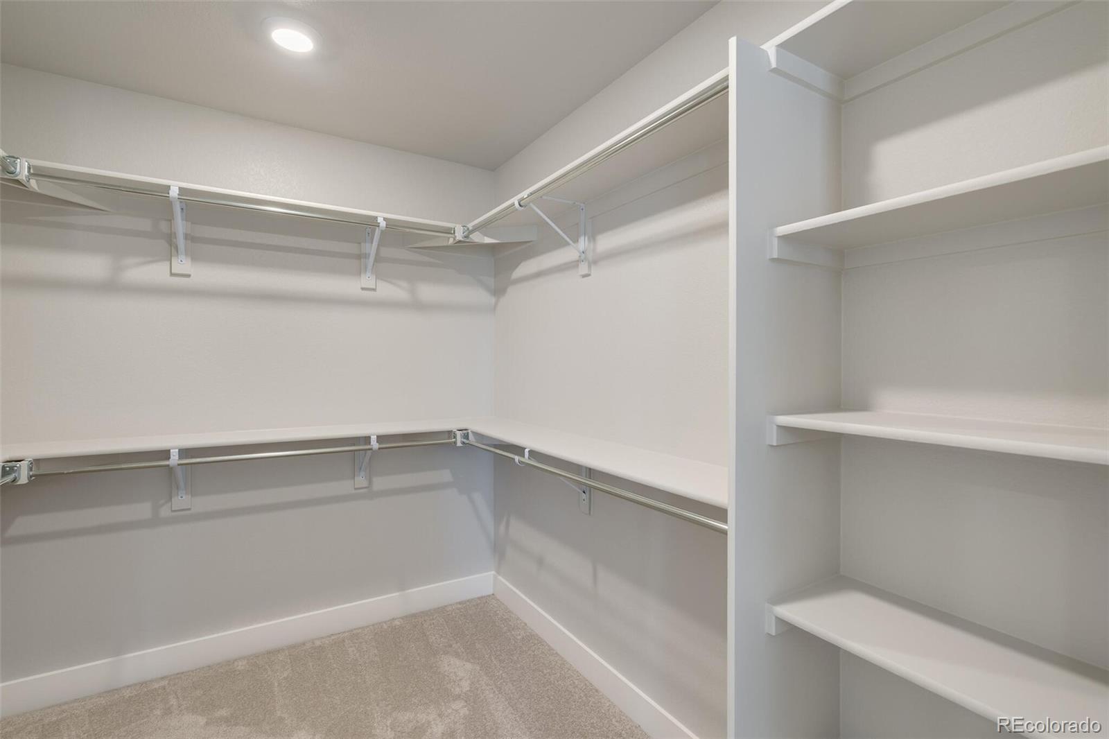 1908 Chaffee Crest Drive Berthoud, CO 80513 - Photo 23 of 39 a view of an empty walk in closet