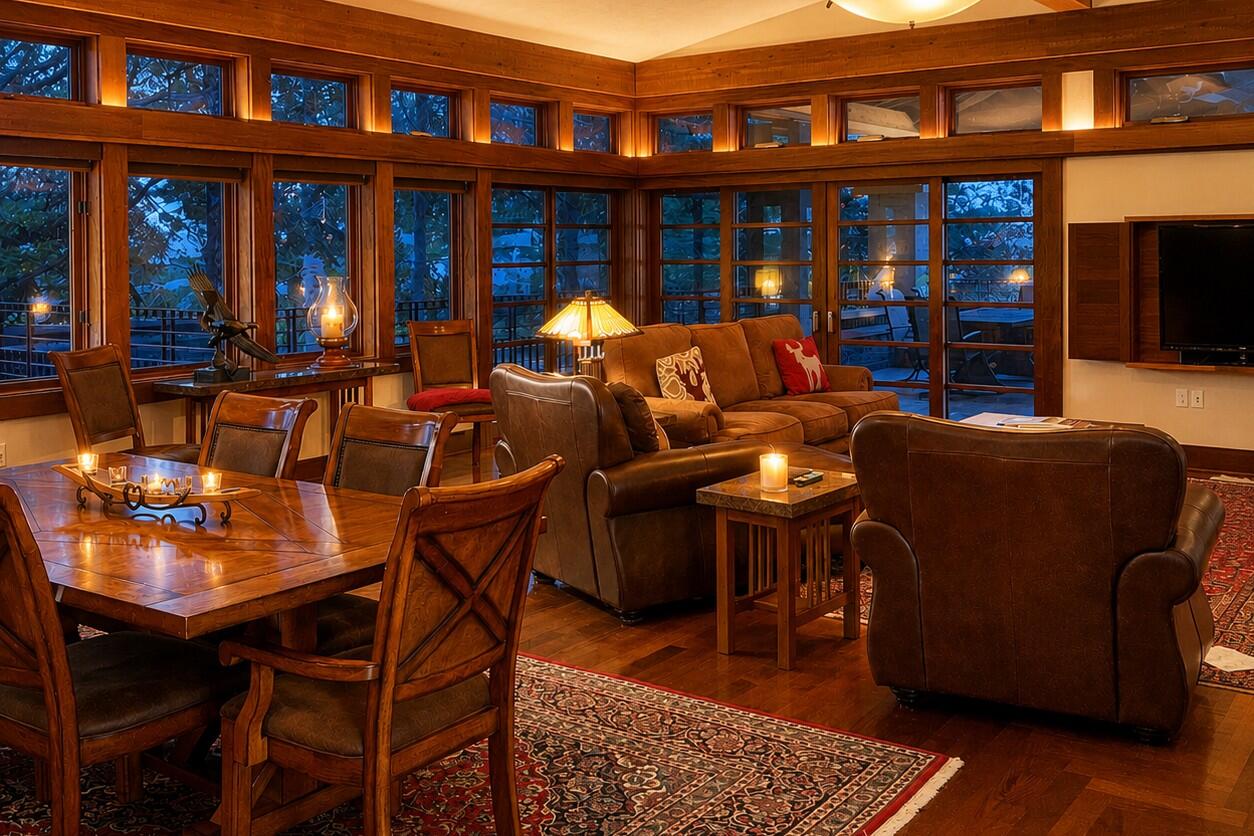 715 South River Street Hailey, ID 83333 - Photo 31 of 74 Living Area Evening