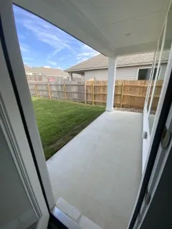 a view of balcony with window