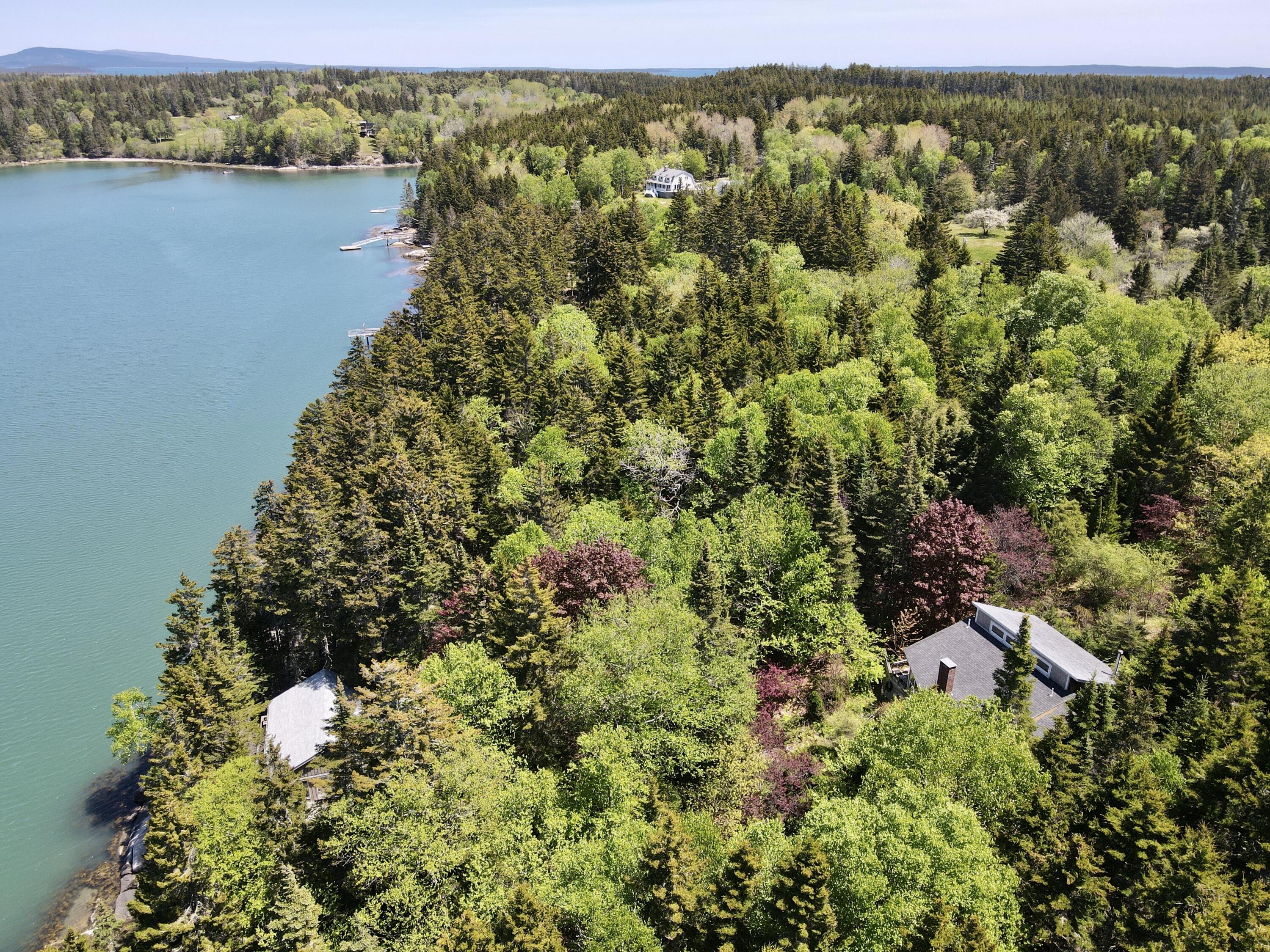 135 Eaton Point Road Deer Isle, ME 04627 - Photo 40 of 41 View from above