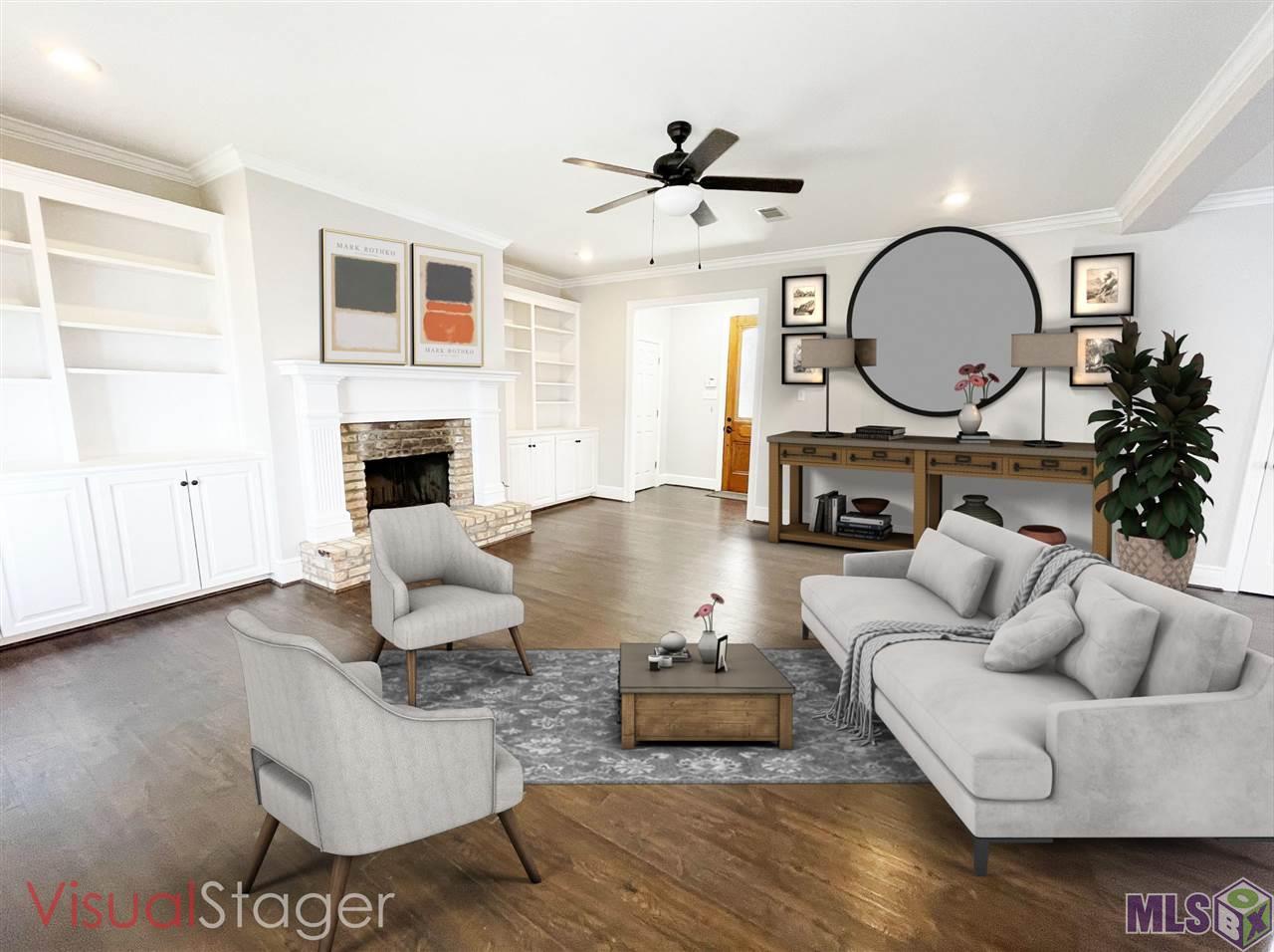 3034 Peebles Street Baton Rouge, LA 70809 - Photo 1 of 25 Living room staged