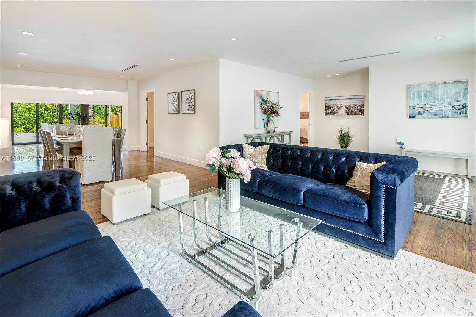 555 Southwest 27th Road Miami, FL 33129 - Photo 5 of 26 a living room with furniture and a couch