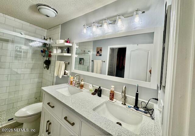 8852 Inlet Bluff Drive Jacksonville, FL 32216 - Photo 31 of 53 a bathroom with a sink vanity mirror and toilet