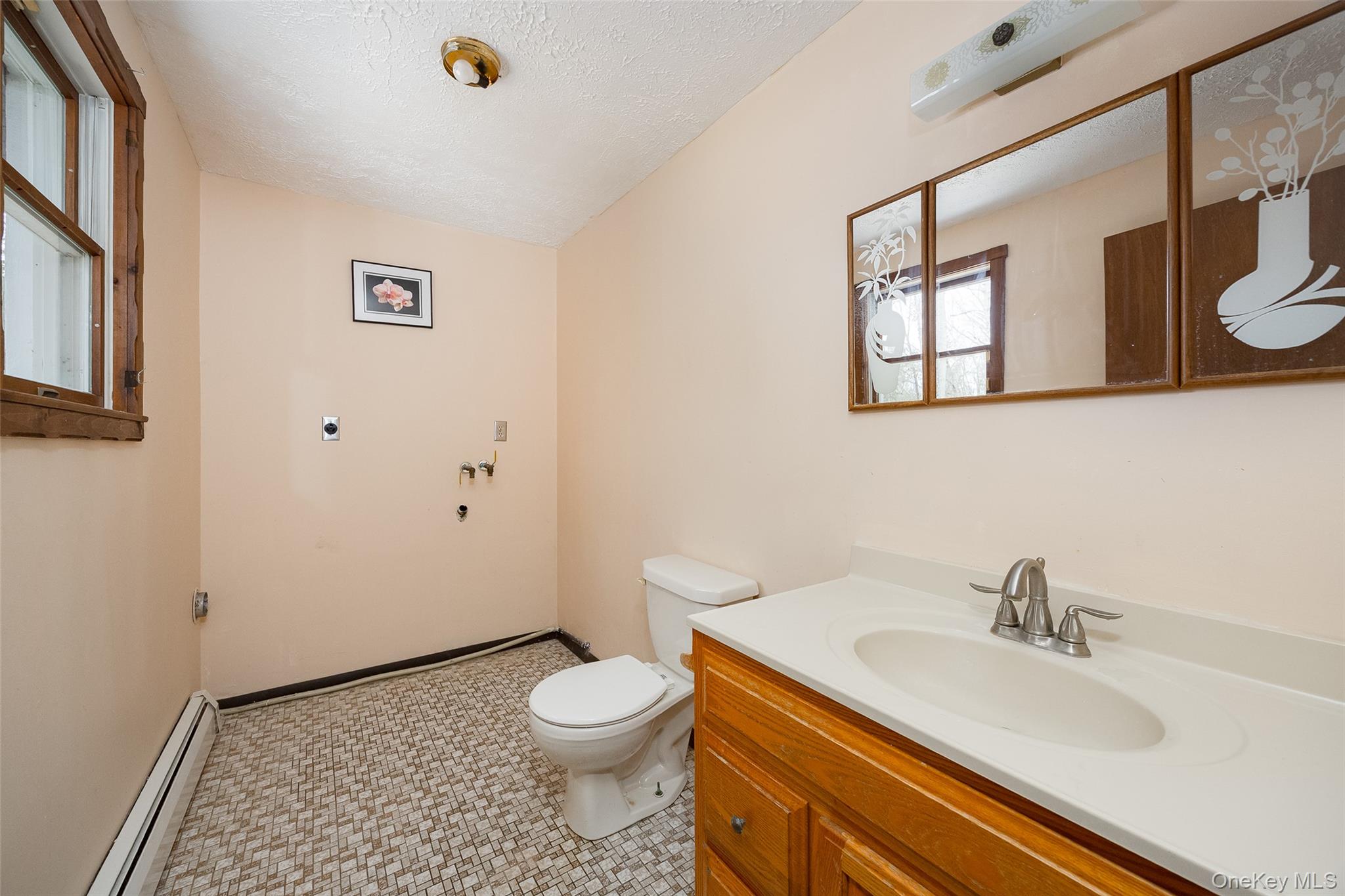 4 Kilmer Road Hyde Park, NY 12538 - Photo 20 of 36 a bathroom with a sink a toilet and mirror