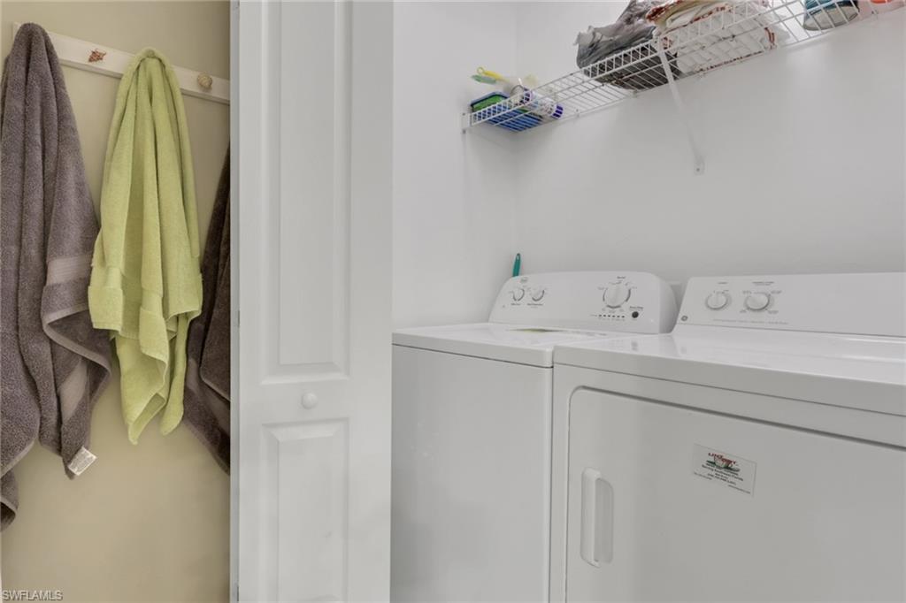 8680 Cedar Hammock Circle, Unit 134 Naples, FL 34112 - Photo 22 of 40 Laundry in residence