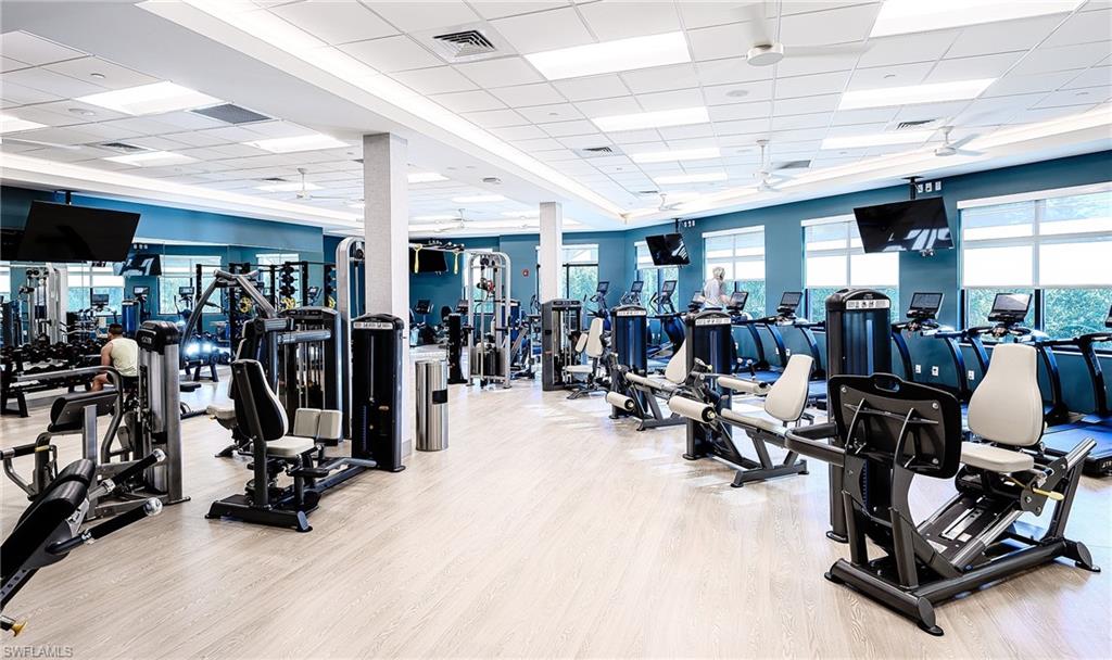 8680 Cedar Hammock Circle, Unit 134 Naples, FL 34112 - Photo 38 of 40 Well appointed gym