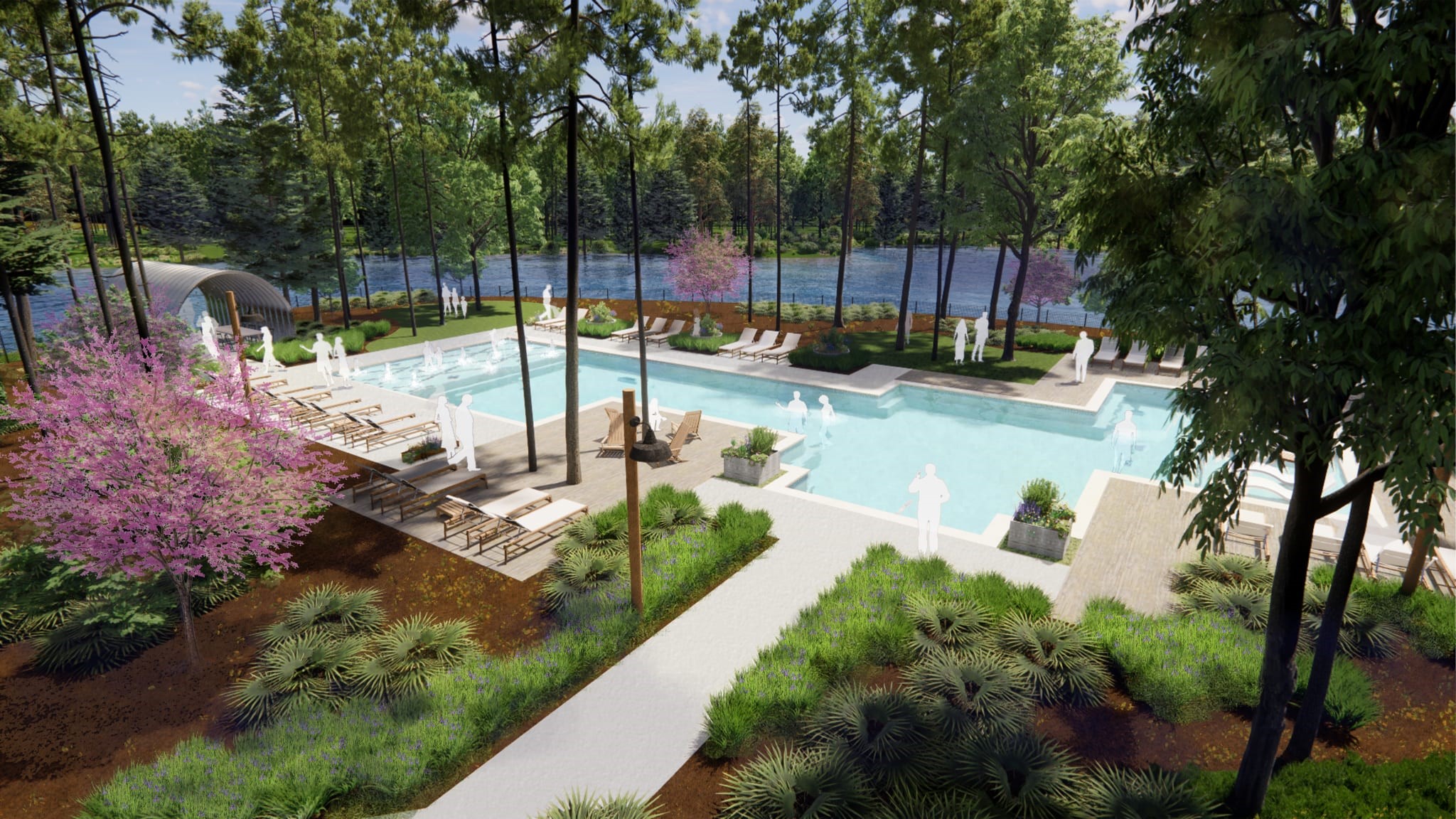 8934 Creaky Wheel Way Montgomery, TX 77316 - Photo 12 of 12 a view of a swimming pool with a patio