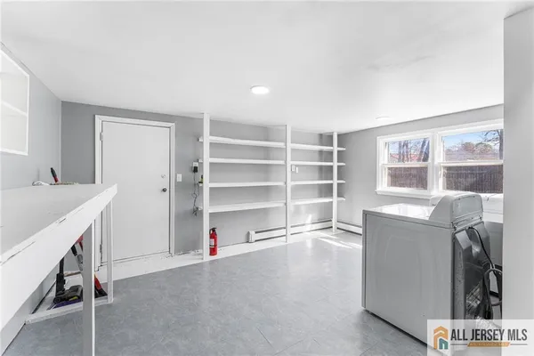 a view of a storage & utility room