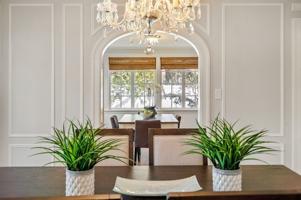5 Hammond Street Newton, MA 02467 - Photo 11 of 40 a view of a dining room with furniture window and wooden floor