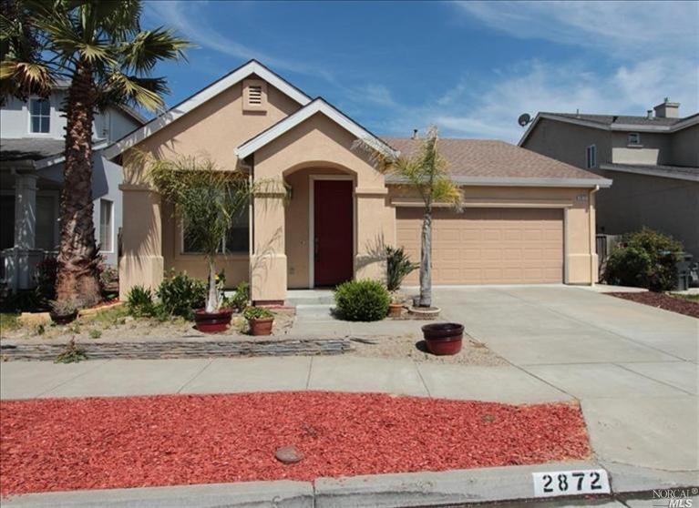 2872 Liscum Street Santa Rosa, CA 95407 - Photo 1 of 1 a front view of a house with yard