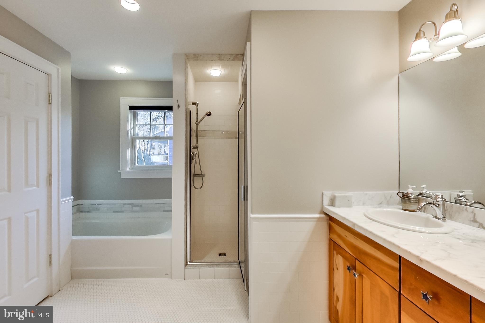 7412 Ridgewood Avenue Chevy Chase, MD 20815 - Photo 17 of 30 Separate Tub & Shower!
