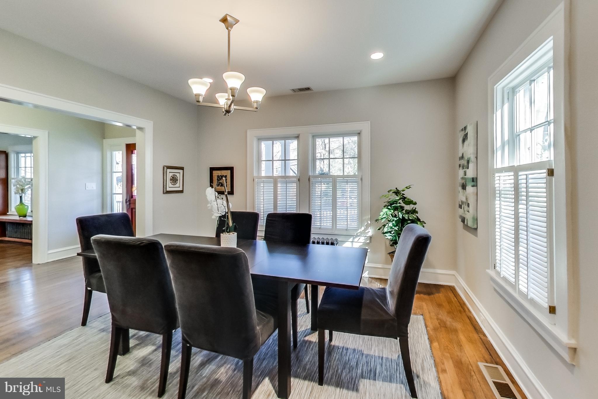 7412 Ridgewood Avenue Chevy Chase, MD 20815 - Photo 5 of 30 Large Area for Dining on the Main Level