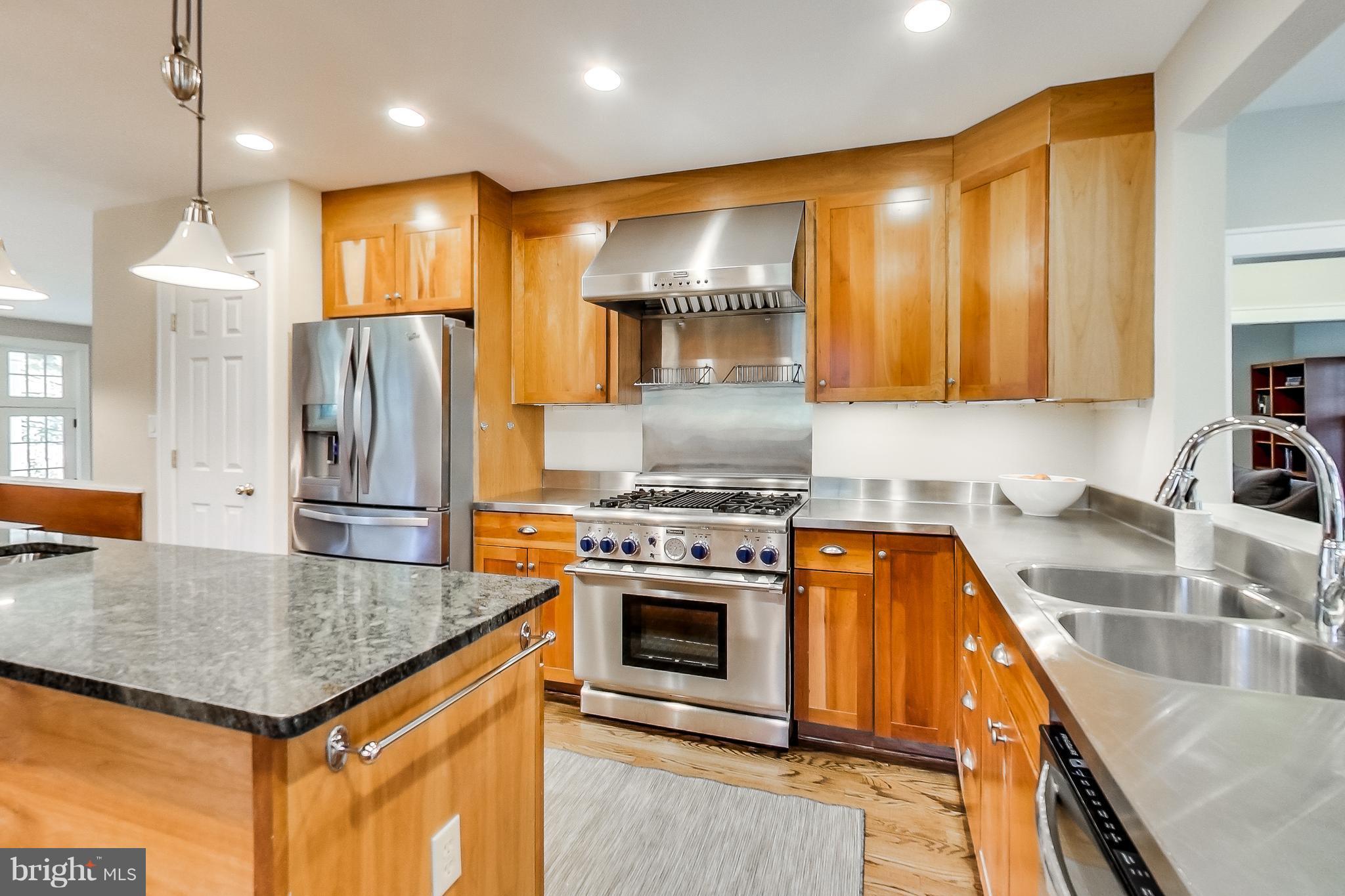 7412 Ridgewood Avenue Chevy Chase, MD 20815 - Photo 6 of 30 Updated Kitchen with Upgraded SS Appliances