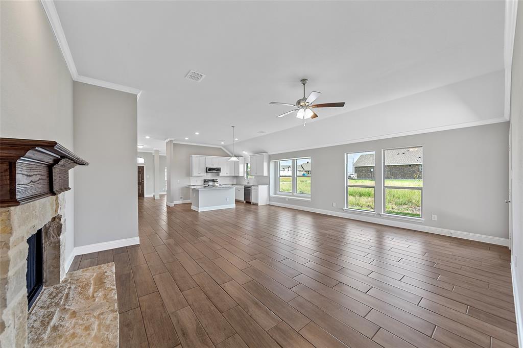 312 Pennington Road Josephine, TX 75173 - Photo 12 of 22 a view of livingroom and hardwood floor