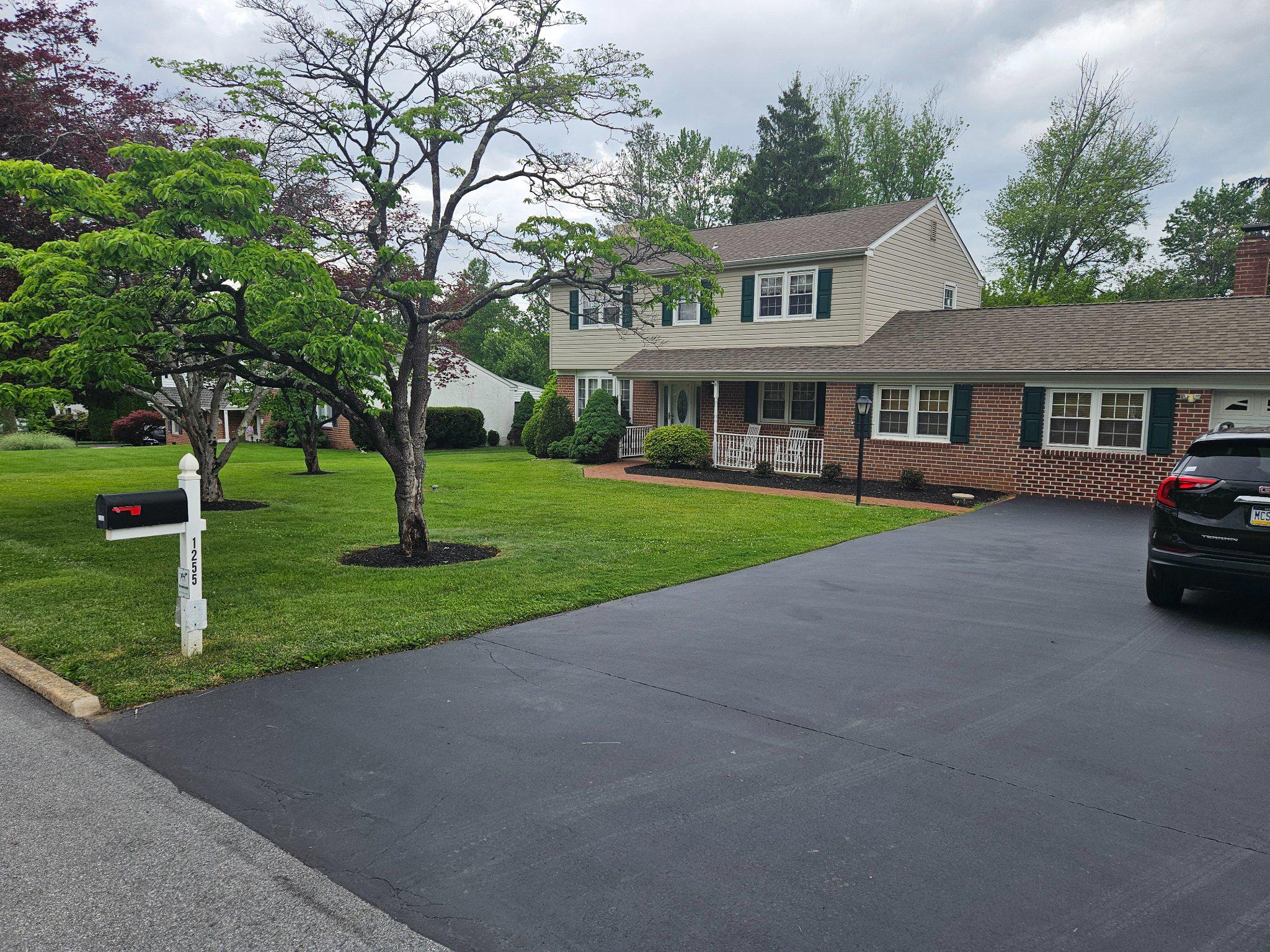 1255 Eagle Road West Chester, PA 19382 - Photo 1 of 15 Professionally landscaped & newly coated driveway.