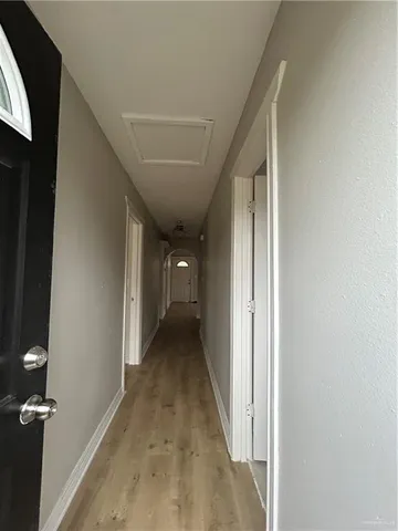 a view of a hallway