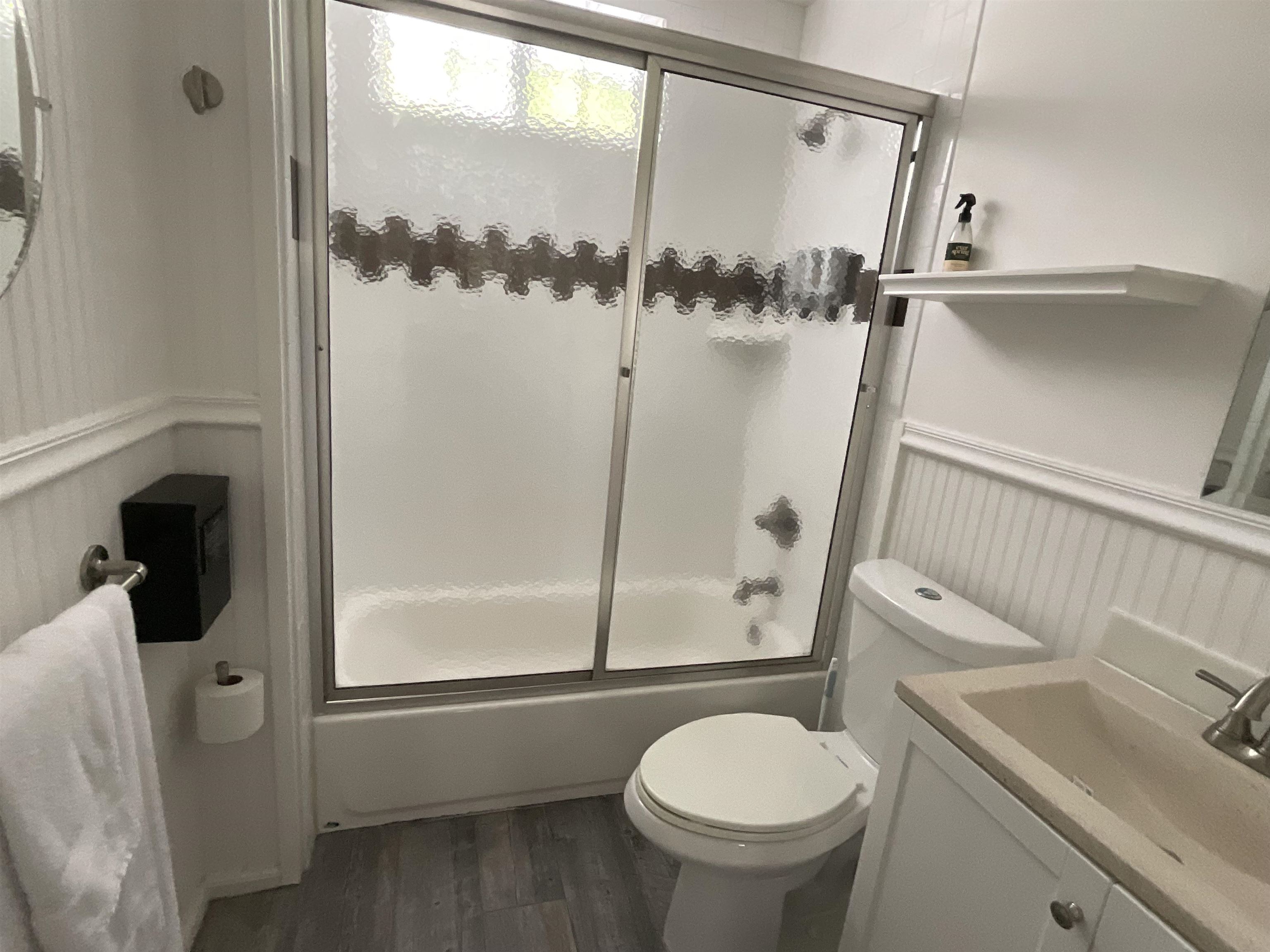 93 Keith Street, Unit B St. Augustine, FL 32084 - Photo 4 of 14 a bathroom with a sink and a mirror