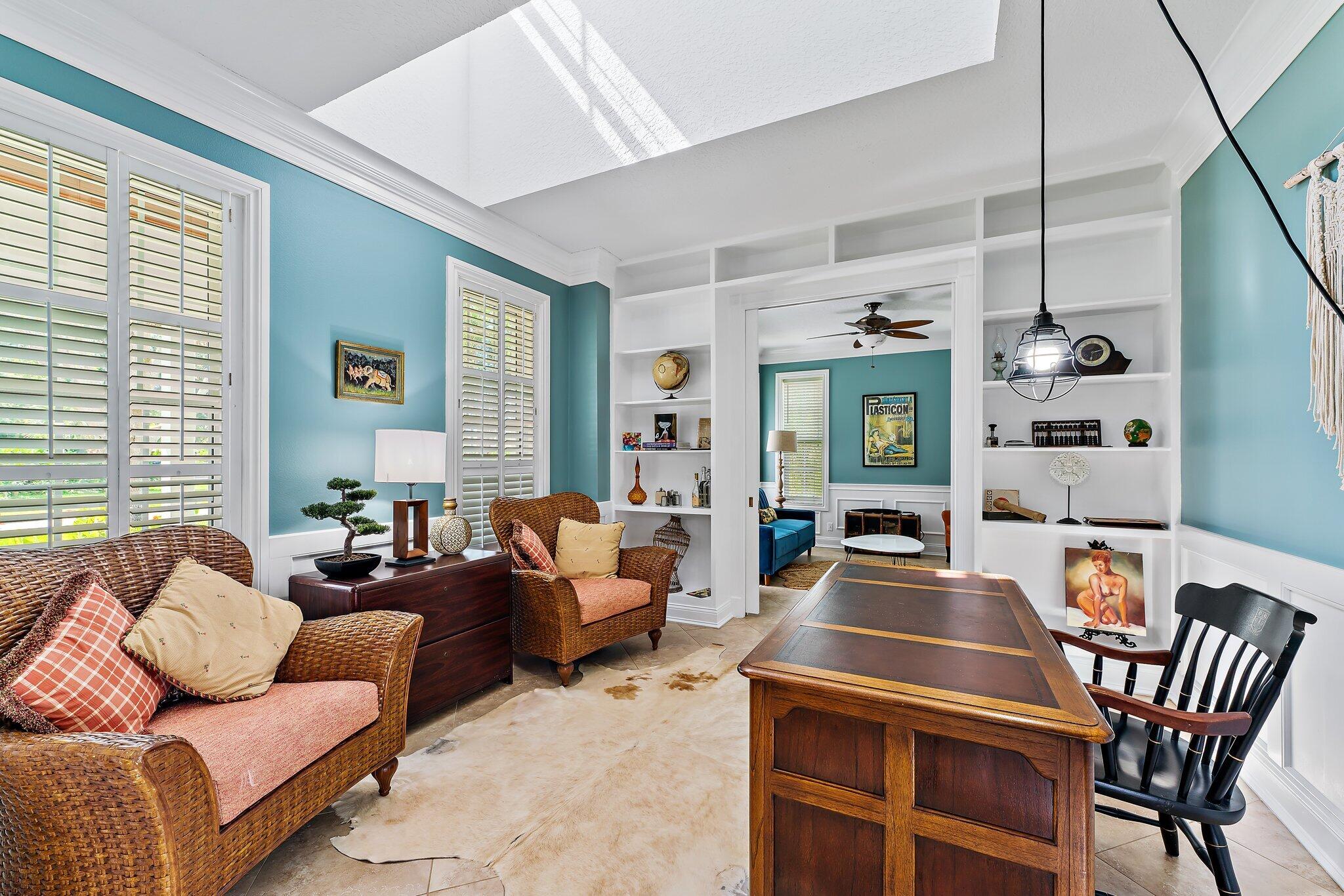 18263 River Oaks Drive Jupiter, FL 33458 - Photo 10 of 49 a living room with furniture and wooden floor