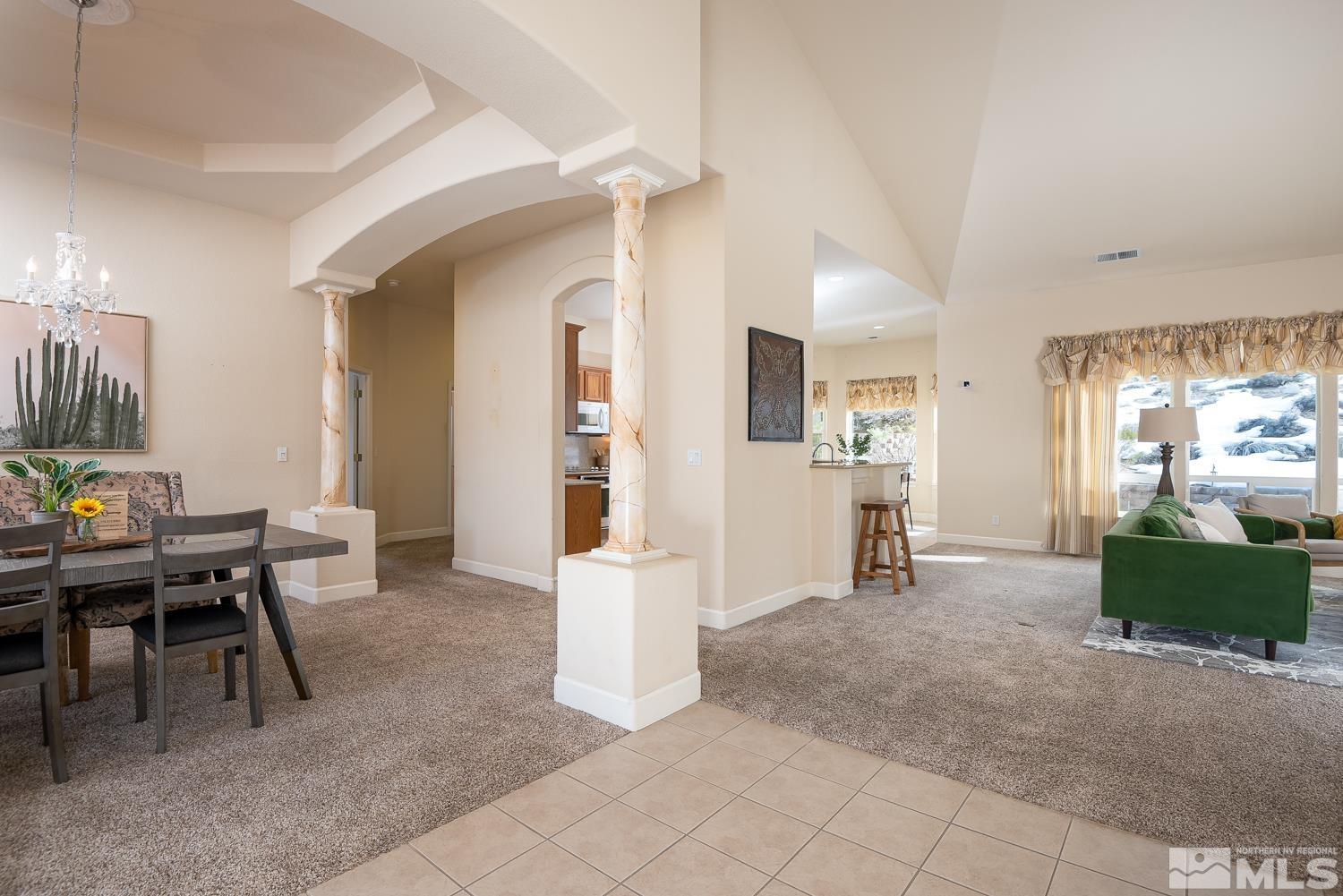 2647 Skyline Drive Minden, NV 89423 - Photo 15 of 39 a living room with furniture and a table