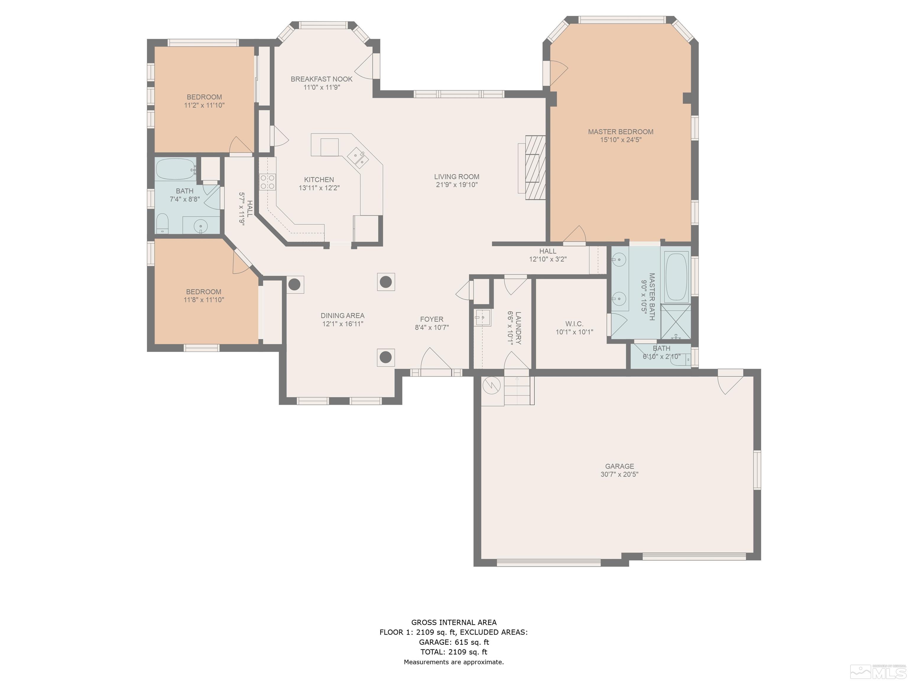 2647 Skyline Drive Minden, NV 89423 - Photo 28 of 39 a picture of floor plan