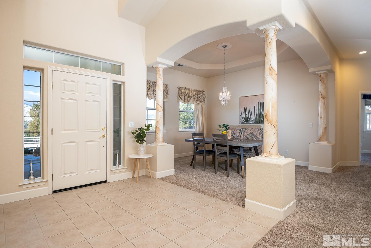 2647 Skyline Drive Minden, NV 89423 - Photo 3 of 39 a view of a living room and dining room
